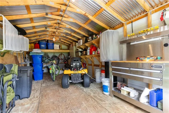 View of storage