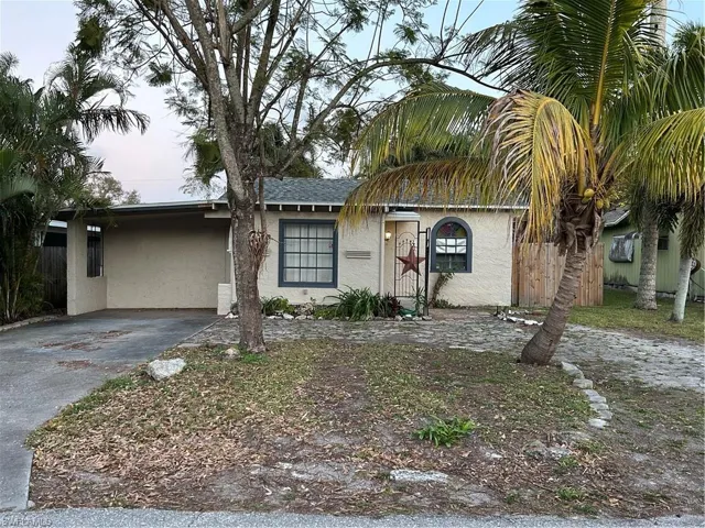View of the Front of the House, driveway area.