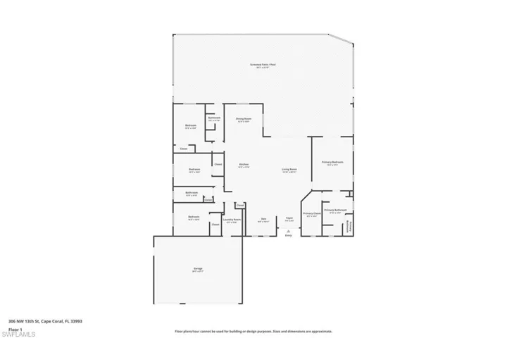 306 NW 13th  ST, Cape Coral, FL 33993