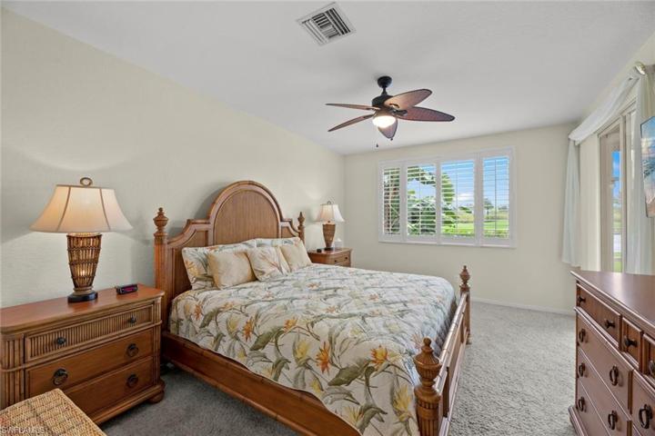 Master bedroom has slider access to lanai