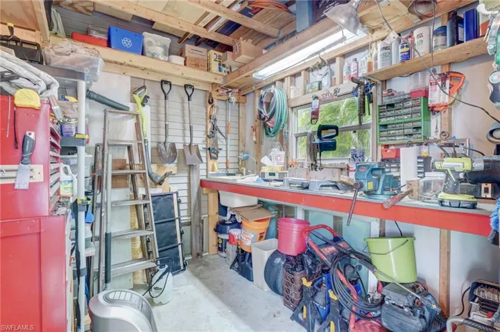 View of storage room