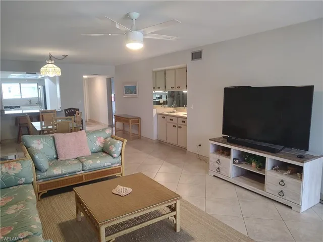 New tile floor