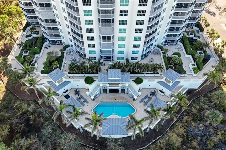 The Cayman Rear View Pool & Spa