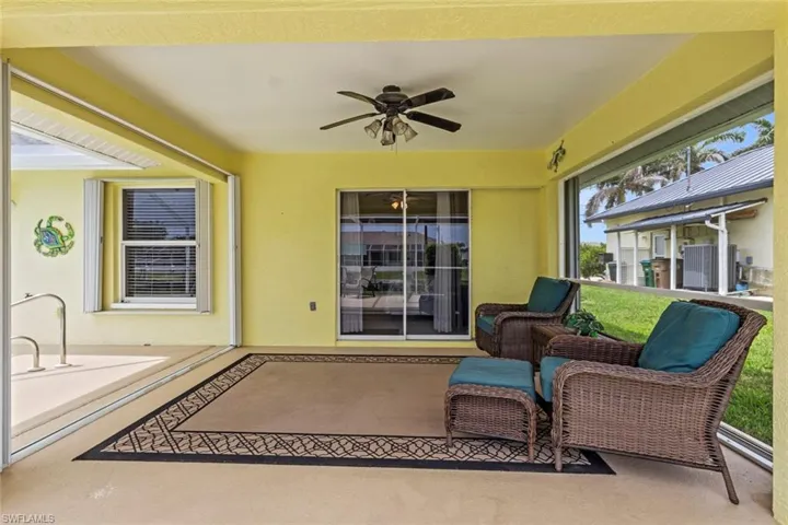 Covered lanai