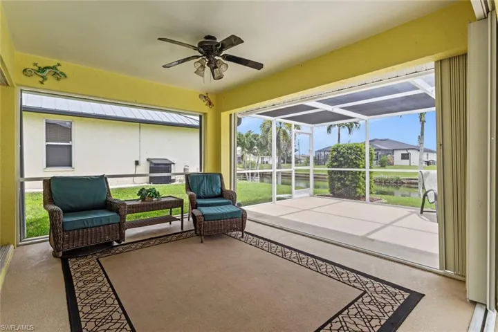 Covered lanai