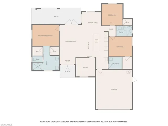 View of room layout