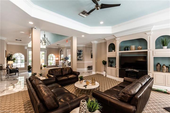 clubhouse lounging space