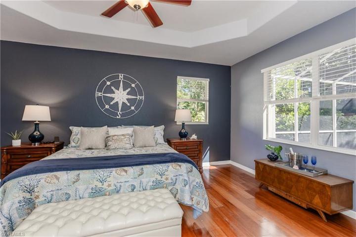 Bedroom 4 is large enough for a seating area space
