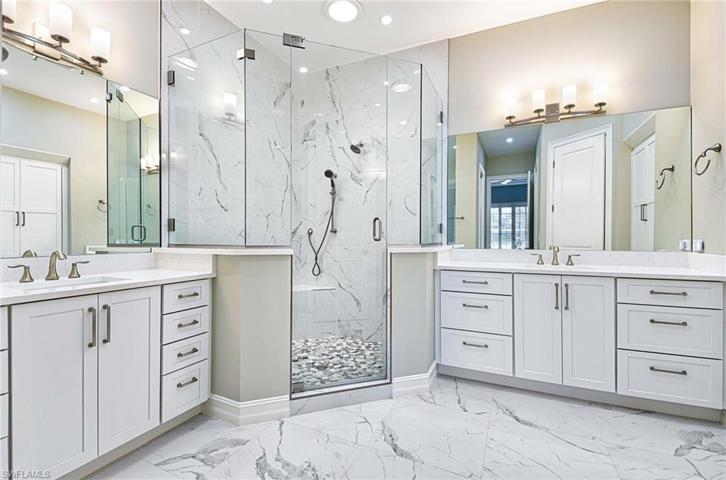 updated primary bathroom