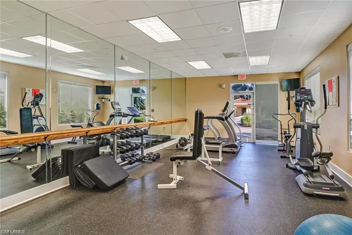 Complete weight training gym