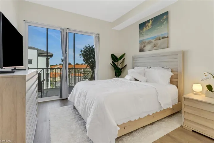 Hotel Suite Style Primary bedroom with fresh amenities