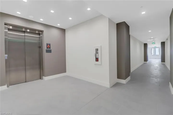 Private hallways and only 8 units per floor.