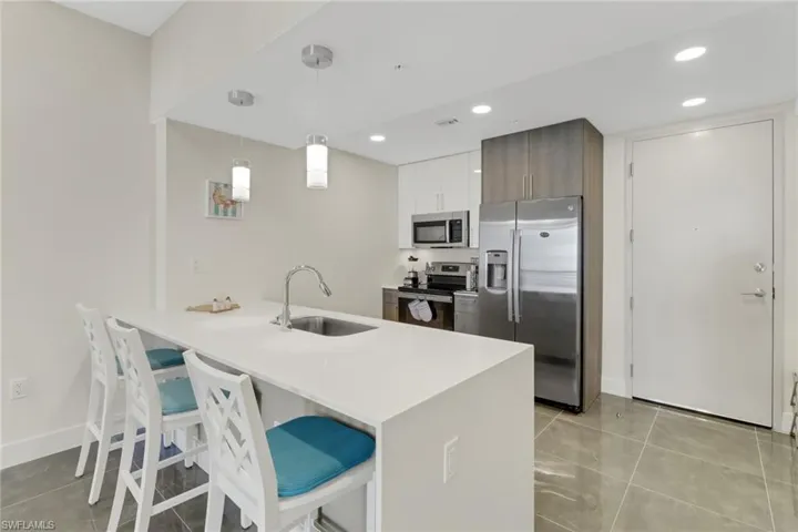 Mocktails and Cocktails with Florida favorites can be whipped up in this kitchen oasis.