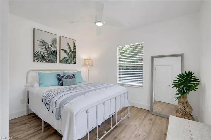 Third bedroom is located in casita.