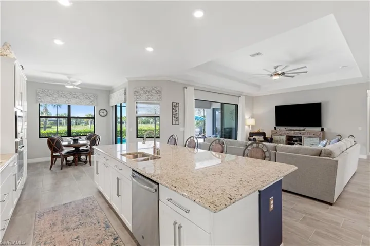 Open floor plan