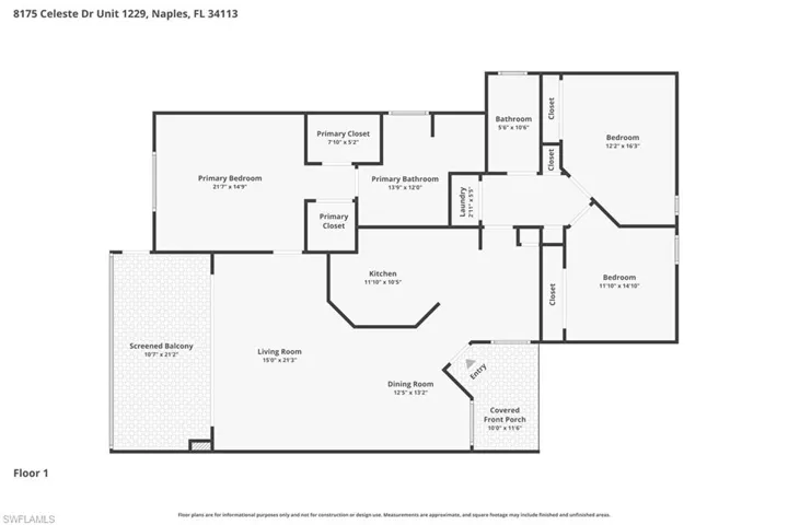 8175 Celeste Dr 1229, Naples, Florida 34113
