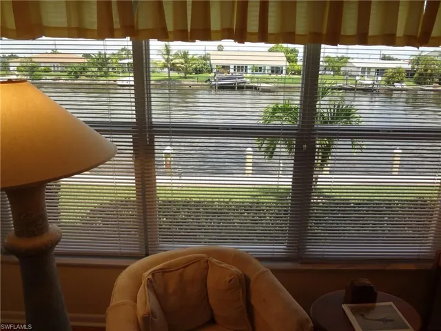 Water view from large windows (Impact glass in front & rear) in living room