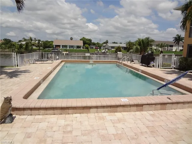 View of HEATED pool
