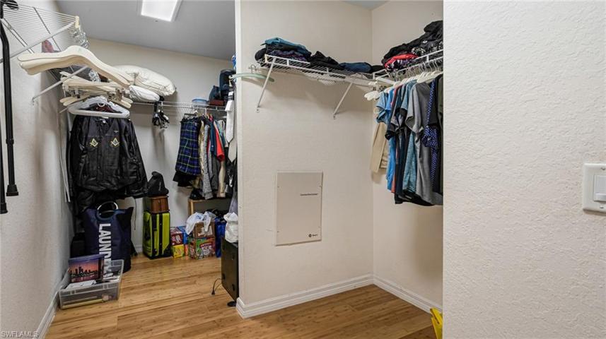 Master closet
