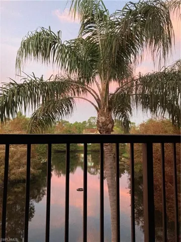 Evening calm over the long lake--reflections that set the tone for sunset.