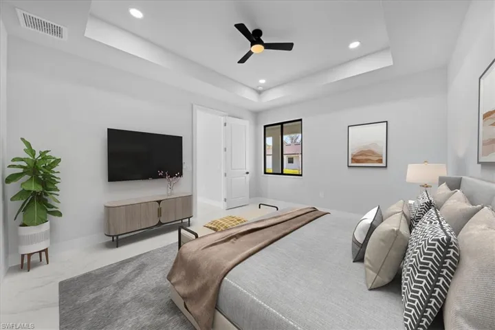 virtual staging (Main Bedroom)