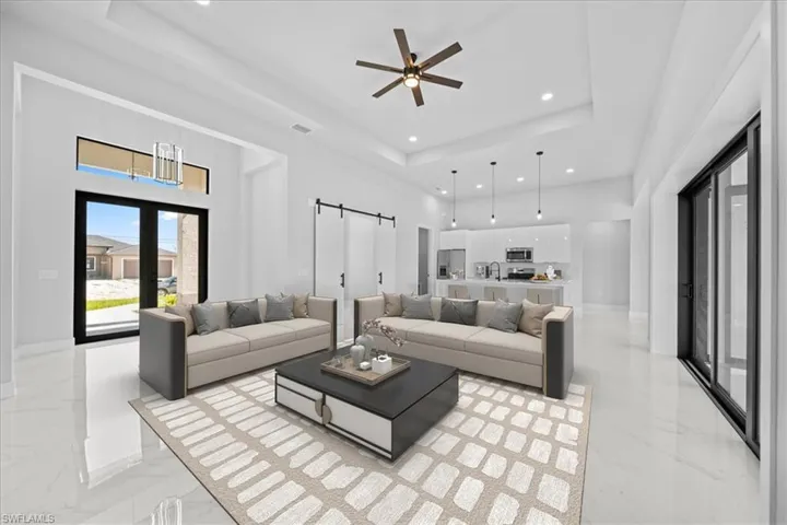 virtual staging (Great room)