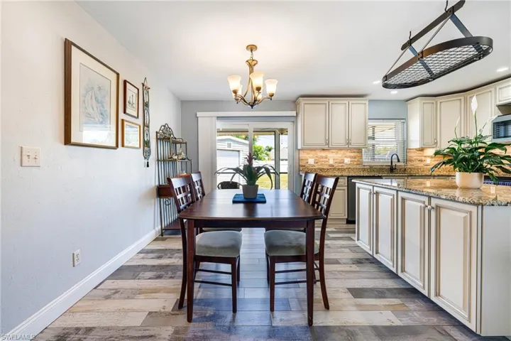 Dining area