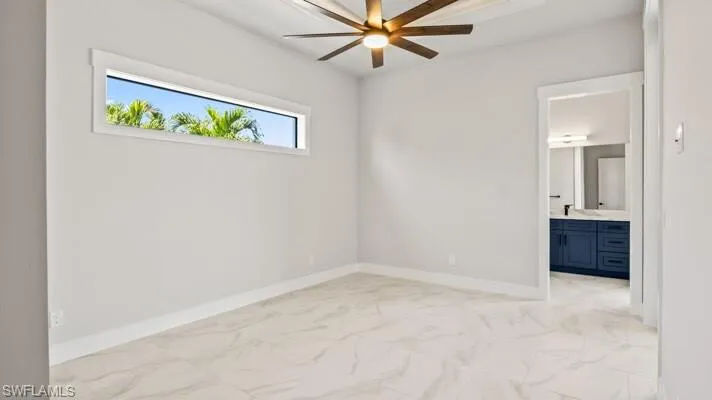 Guest bedroom 1 with ensuite pool bath