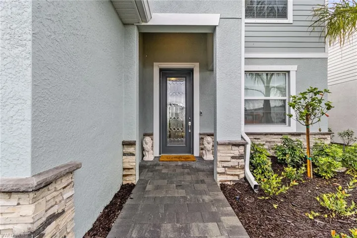 Exterior entry