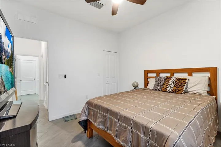 Bedroom on the first floor