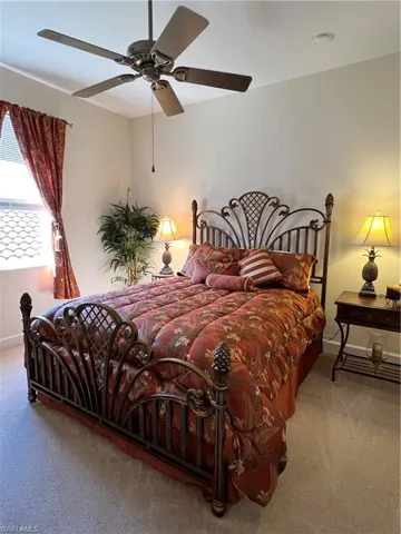 Spacious bedroom