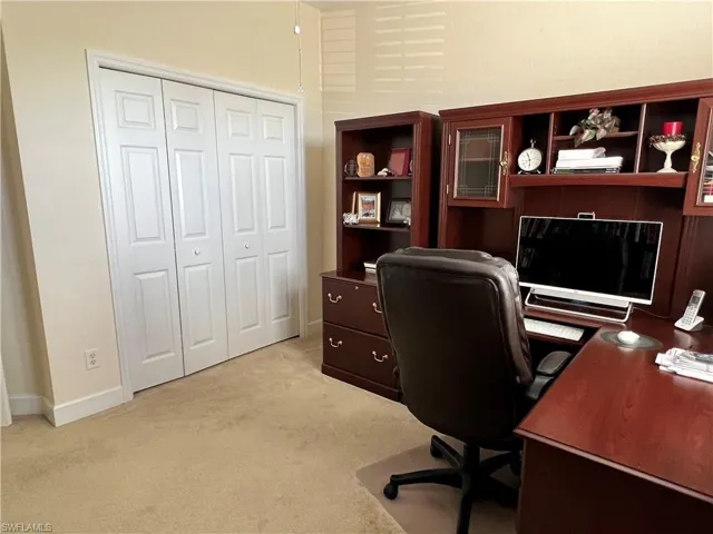 Office could also be used as a bedroom with full closet