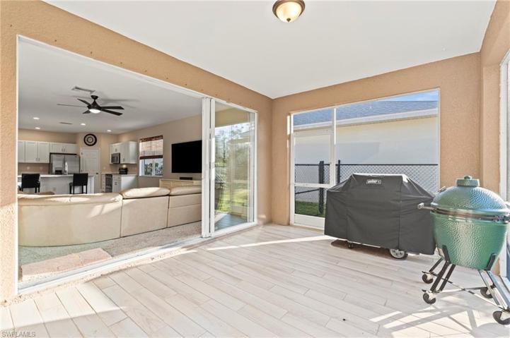 Screened in Back Patio