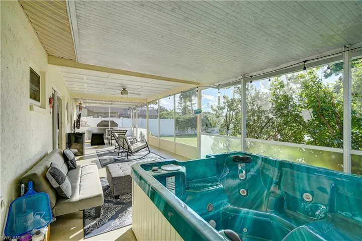 The perfect spa retreat, especially on those cooler evenings