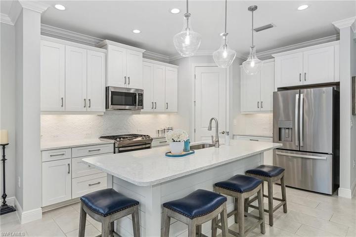 Kitchen with Island.