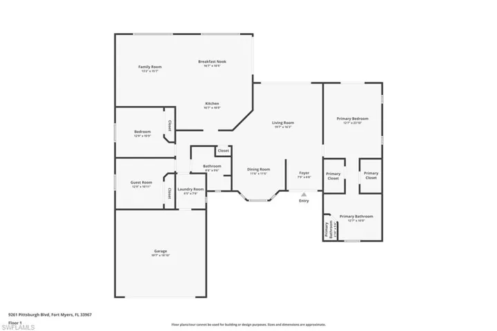 View of room layout