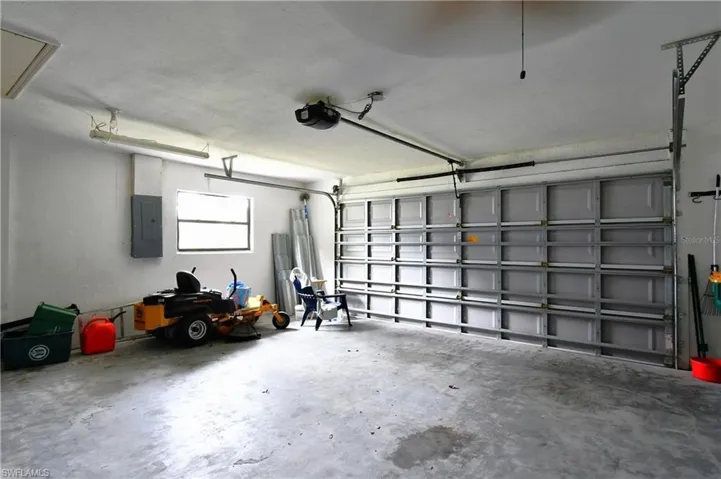 2 car Garage with garage door opener