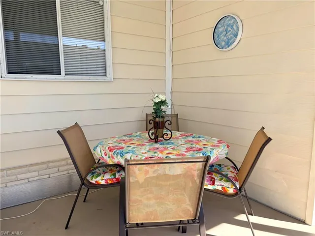 View of patio / terrace with outdoor dining area