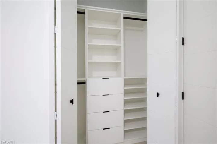 View of closet