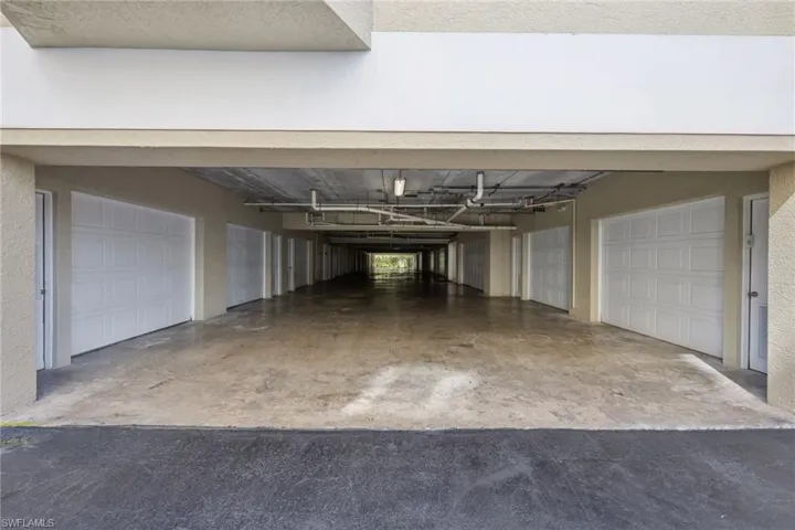 View of garage access