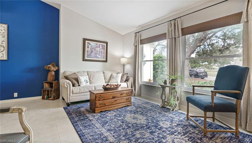 Relax with great views to the front patio area