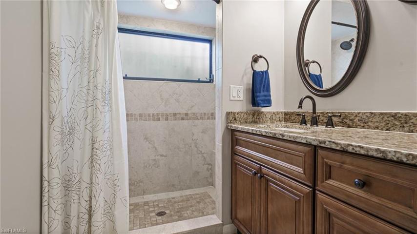 Master bathroom has been refurbished
