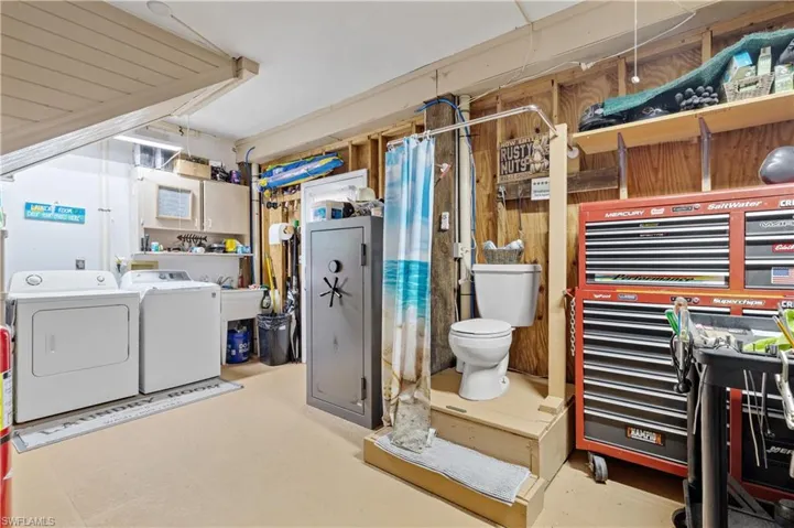 Laundry area