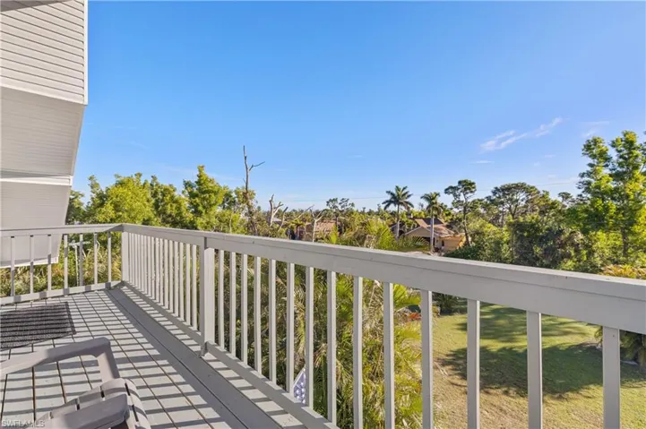 Primary bedroom balcony