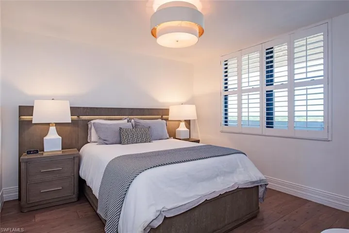 Queen-sized bed