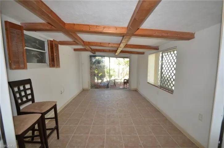 Additional sunroom.