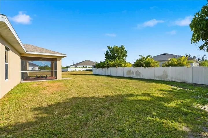 View of yard