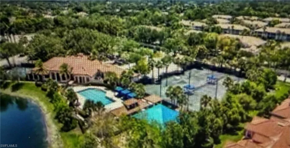 Clubhouse w pool, playground, fitness, tennis, and Sports court