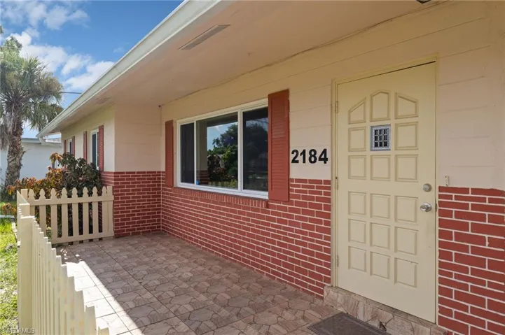 View of exterior entry