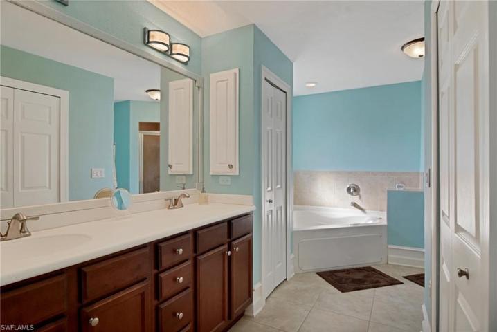 Master Bath with double vanity